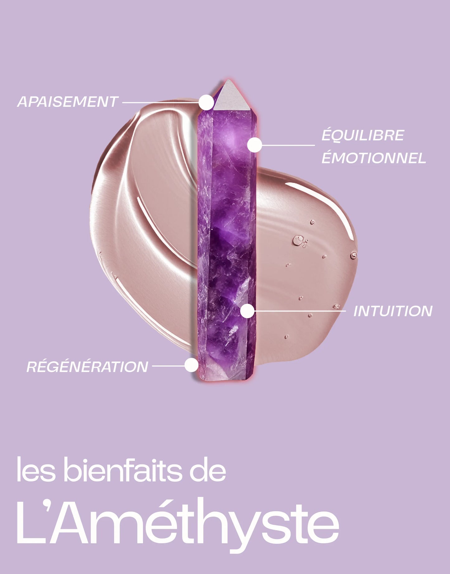 Gua Sha Corps Améthyste