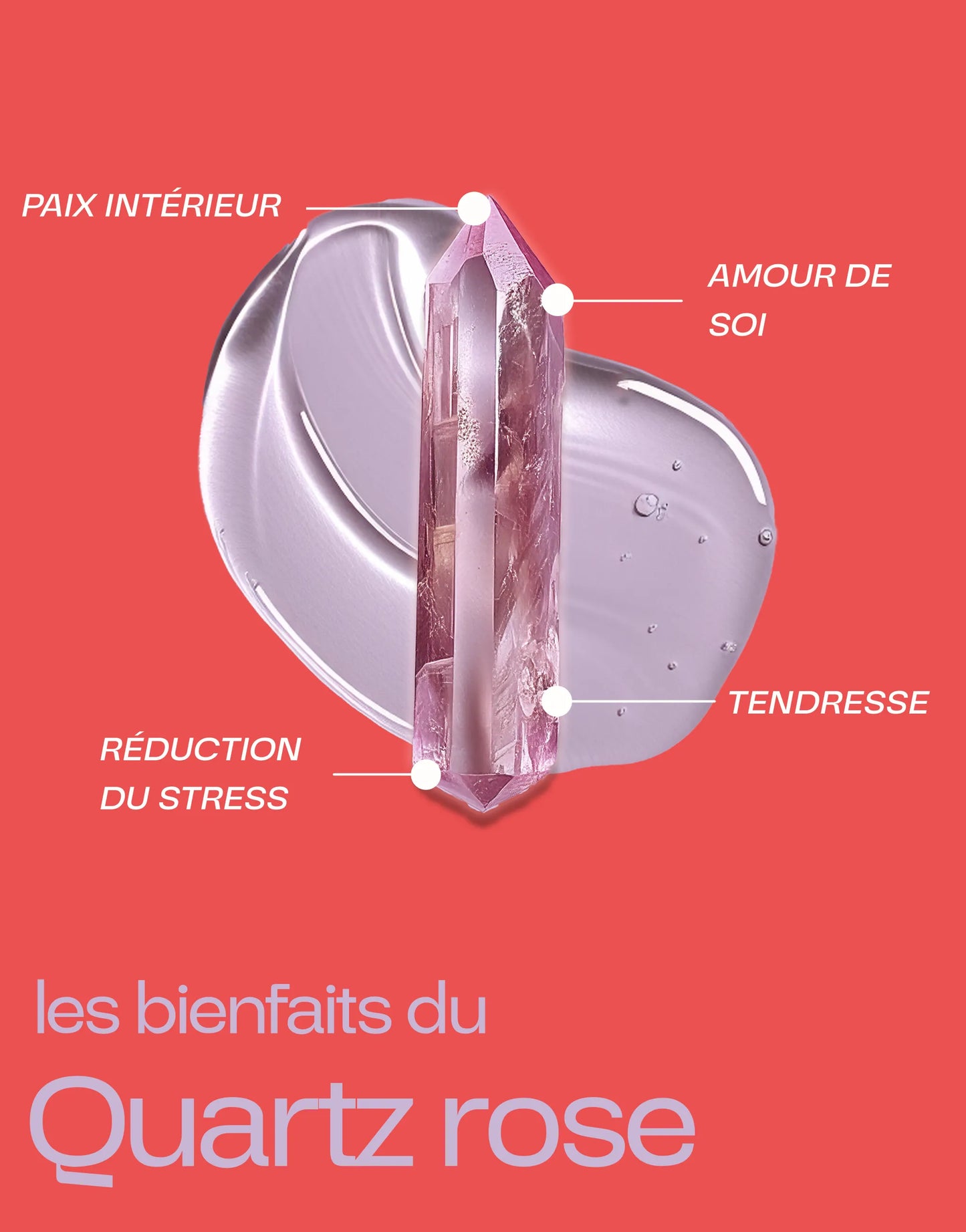 Roller Quartz Rose