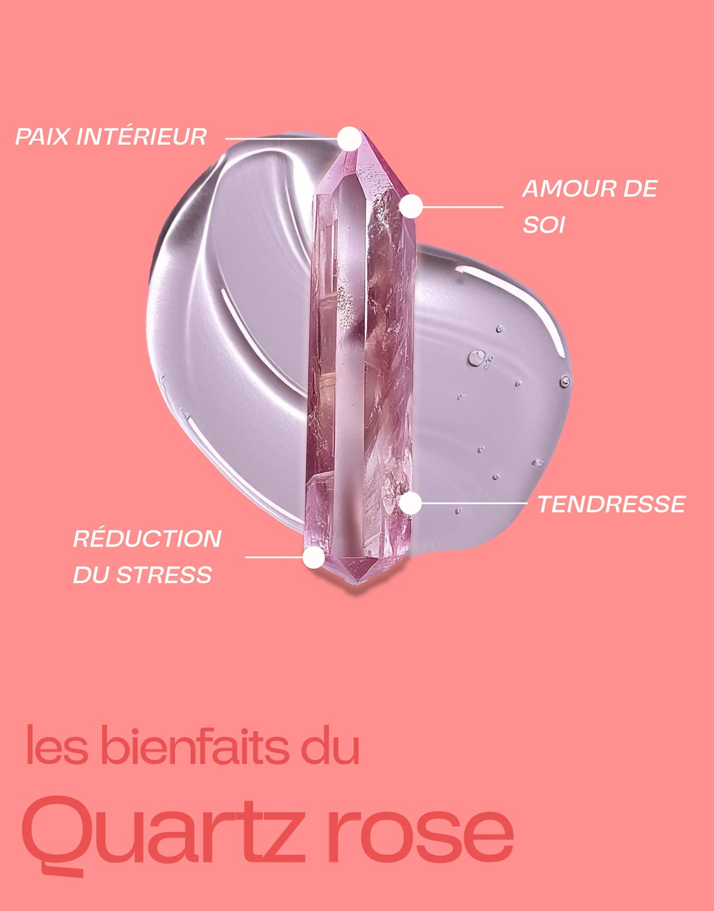Gua Sha Quartz Rose