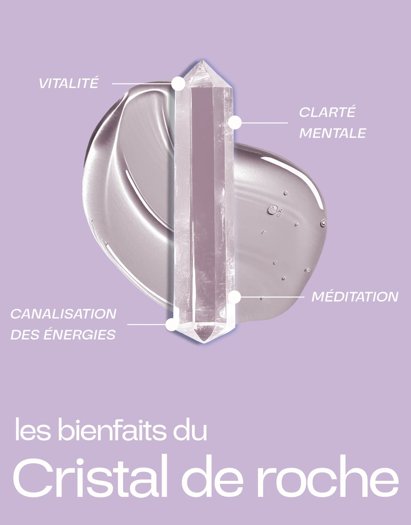 Gua Sha Corps Cristal de Roche